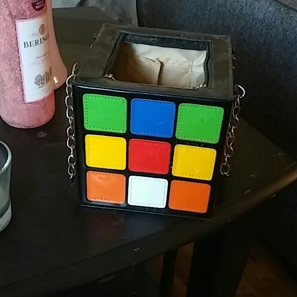 Rubix Cube Purse